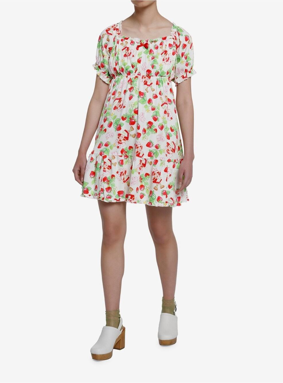 Unique Vintage Strawberry Shortcake Cutie Pie Babydoll Dress Retro 2X
